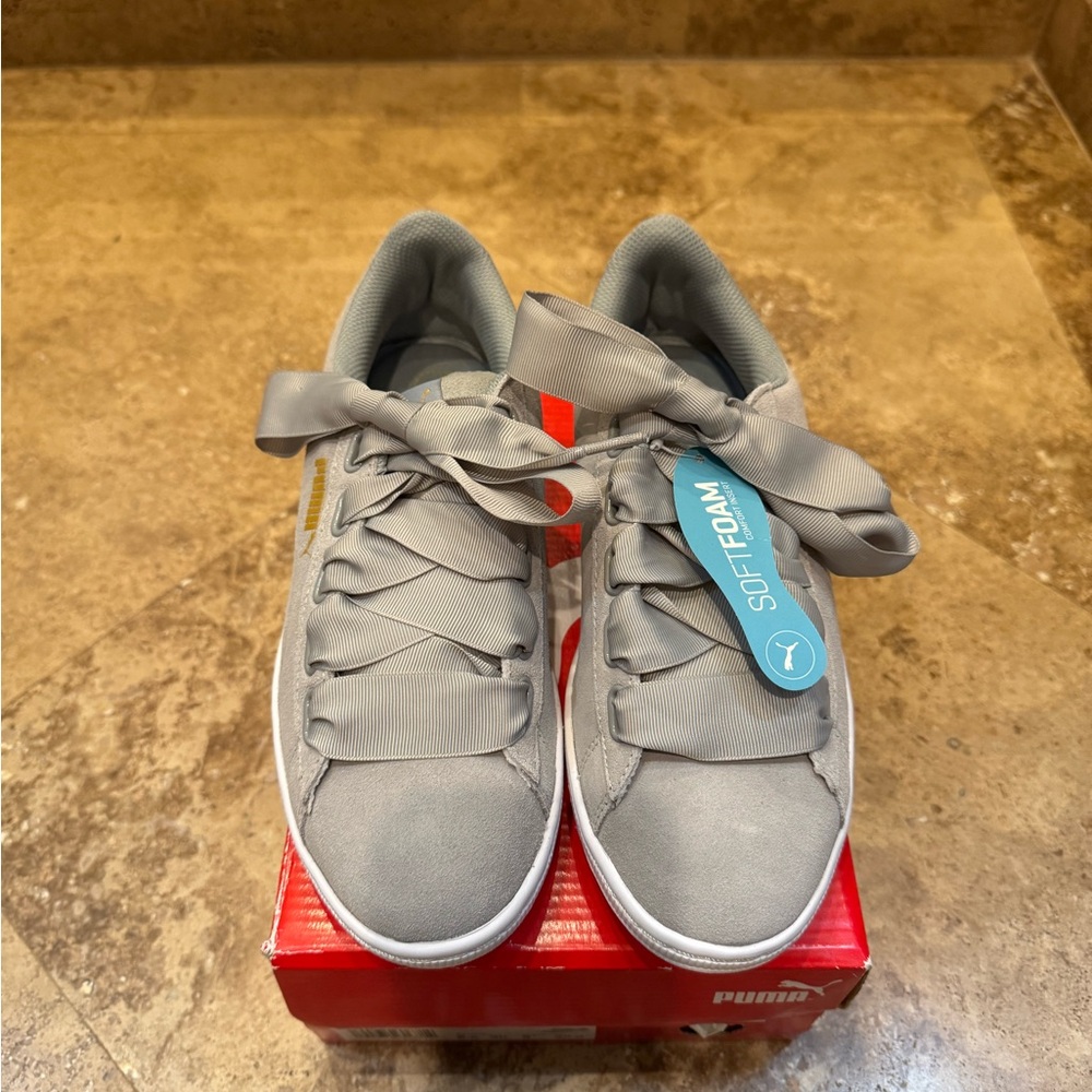 Puma Gray Women's Sneakers